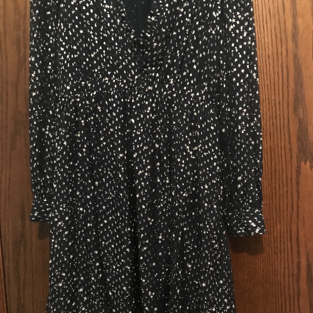 Kate Spade Dress   - Night Sky Dot Dress